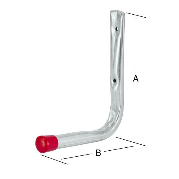 Vormann Wandhaken L Form 165 x 350 mm, verzinkt, 001476004Z