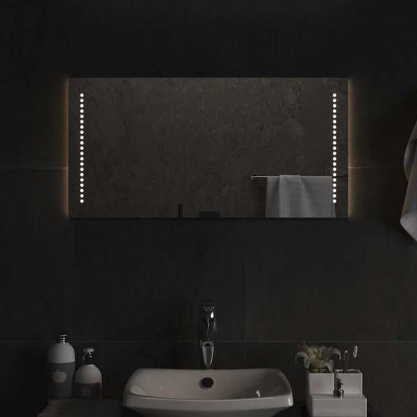 vidaXL LED-Badspiegel 80x40 cm, 151728, 8720286876527