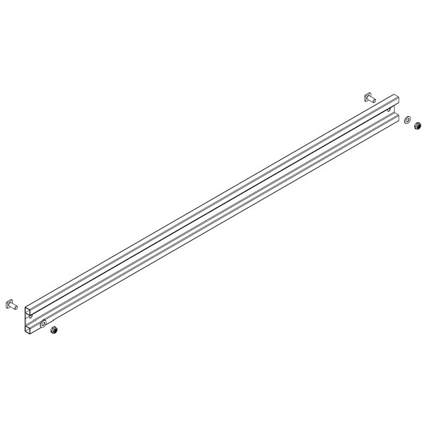 Munk Günzburger Steigtechnik Aussteifungsstrebe Podesttreppe inkl. Montagesatz, Länge: 1060 mm, 800031