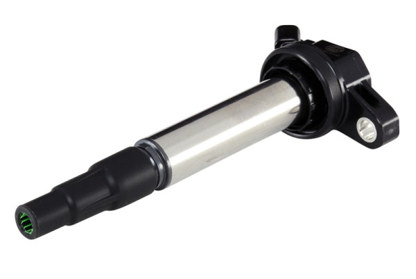 HELLA Zündspule, 12V, 4-polig, Kerzenschachtzündspule, geschraubt, 5DA 358 000-461