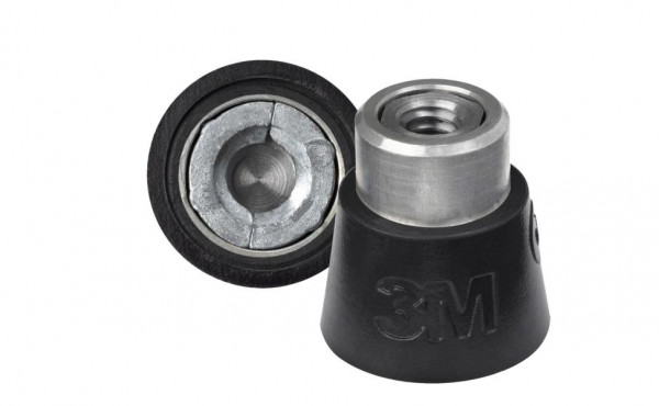 3M Roloc Stützteller DR-AC mit 1/4"-Aufnahme, 25,4 mm, medium, VE: 5 Scheiben, 7100003161