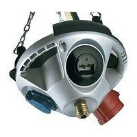 Rapid Energieampel mit 3-teiliger Kettenaufhängung und 3 Werkzeughaltern, 1x Schuko 230 V, 1x CEE 400 V, 1x RJ45 2-fach Datenanschluss, 75 072