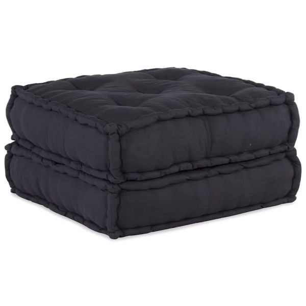 vidaXL Pouf Modular Anthrazit 70x70x36 cm Stoff, 4019027