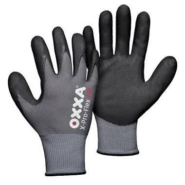 OXXA Handschuh X-Pro-Flex AIR 51-292, schwarz/grau, VE: 12 Paar, Größe: 10, 15129210