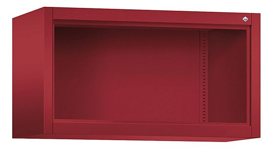 C+P Aufsatzregal Acurado, H500xB930xT400mm, Farbe: Rubinrot, 9164-000 S10003