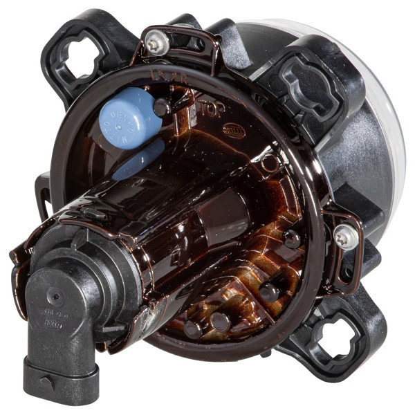 HELLA DE-Hauptscheinwerfer, 90mm Performance, 24V, rund, ECE, gehärtete Streuscheibe, transparent, links/rechts, 1ML 247 042-167