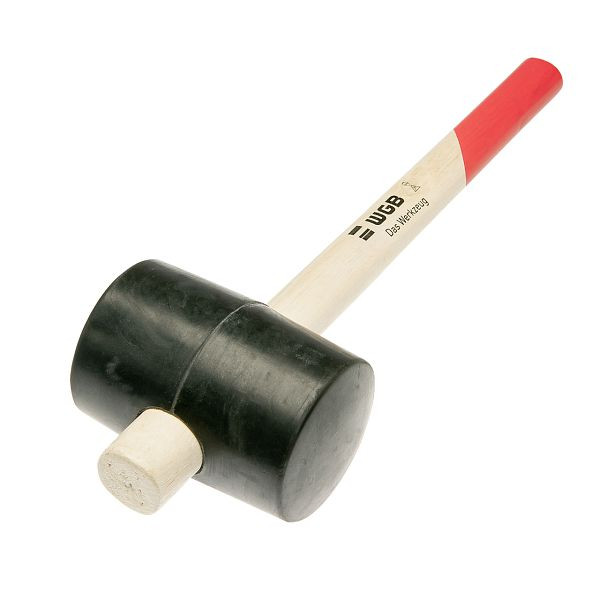 WGB Gummihammer, DIN 5128 A, Größe: 75 mm, 9500750