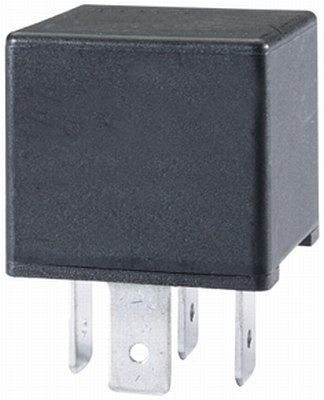 HELLA Relais, Arbeitsstrom - 24V - 4-polig - Schaltbild: S2 - Stecker: B - Schließer - Farbe: schwarz - ohne Halter, 4RA 007 957-001
