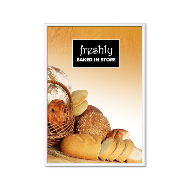 Showdown Displays Klapprahmen 70x100 (weiß - 25 mm), KR70x100G25C9003