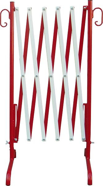Schake Absperrschere, ausziehbar bis 2,50 m, rot / weiß, 35500