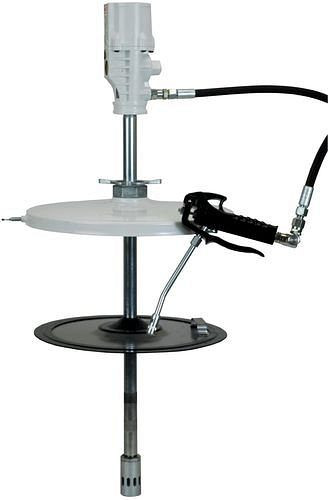 DENIOS Druckluft-Abschmiergerät PS50 mit Schlauch 4m, Druck 400 bar, G1/4", 207976