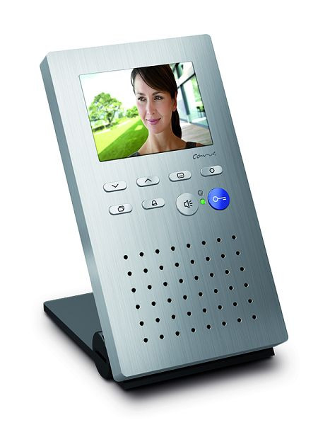 TCS Video Innenstation zum Freisprechen Serie Carus ORIGO, Tischgerät silber, CAI2010-0150