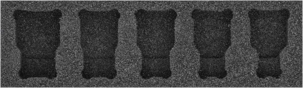Hazet 2-Komponenten Weichschaum-Einlage, Abmessungen / Länge: 172 mm x 50 mm, Ordnungssystem Größe: 172 x 50 mm, 163-301L