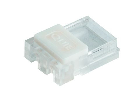 rutec Einspeisungsverbinder Push Locked weiß einfarbig 10 mm IP20 Zubehör für VARDAFlex LED-Strips, 70421