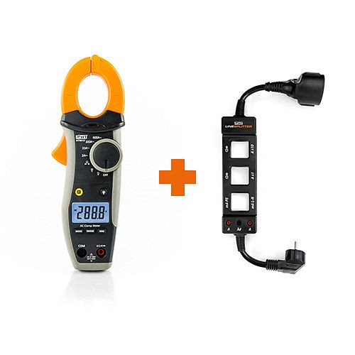 HT Instruments Digitale Stromzange 600A AC mit mA Funktion, CAT IV 600V, 1009125