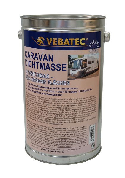 Vebatec Caravan Dichtstoff streichbar 5kg, 161