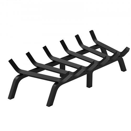 VEVOR 27 Zoll Kaminholzrost aus pulverbeschichtetem Stahl, Holzverbrennungsständer, ZTXYMP34X342740JUV0