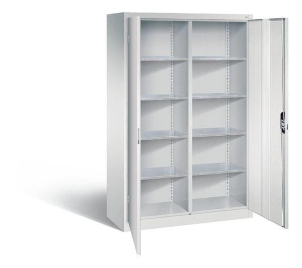 C+P Werkstattschrank 10 Fächer, H1950xB1200xT500 mm, Lichtgrau, 8931-3115 S10016