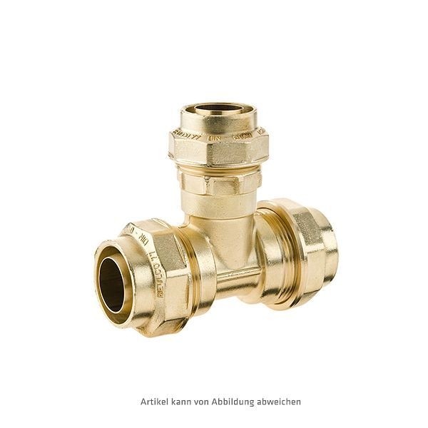 BEULCO T-Stück gleich (3xKunststoff) loses Stützrohr 75x6,8/6,9mm, 120970