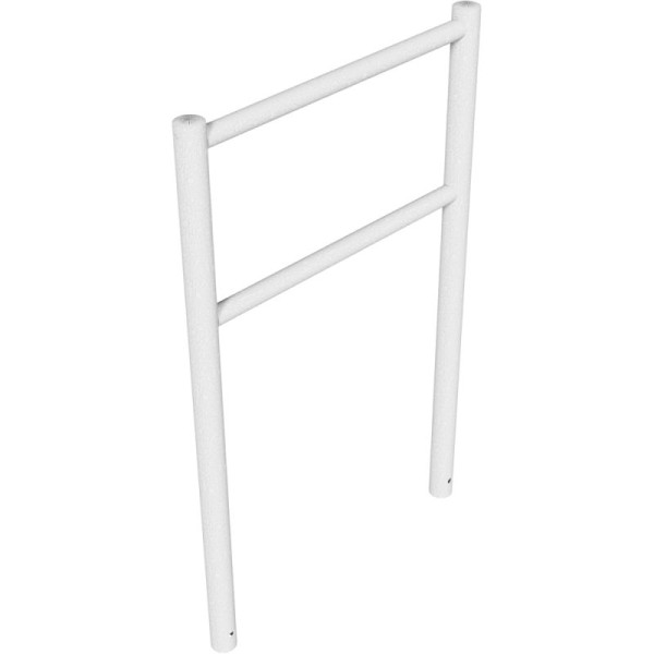 Stein HGS Anlehnbügel/Absperrbügel -Borkum-, mit Flachkopf, ohne Farbe, 422.60