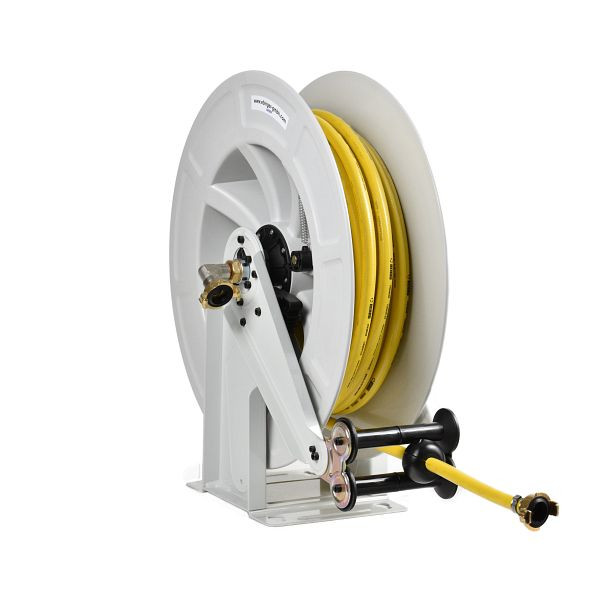 Ebinger Schlauchaufroller OSK 500 mit ABS-Kunststoffgehäuse, Rahmen und Achse Stahl lackiert, Medium: Kaltwasser, 8 m Schlauch, 1 IG Anschluss, 3.500.132