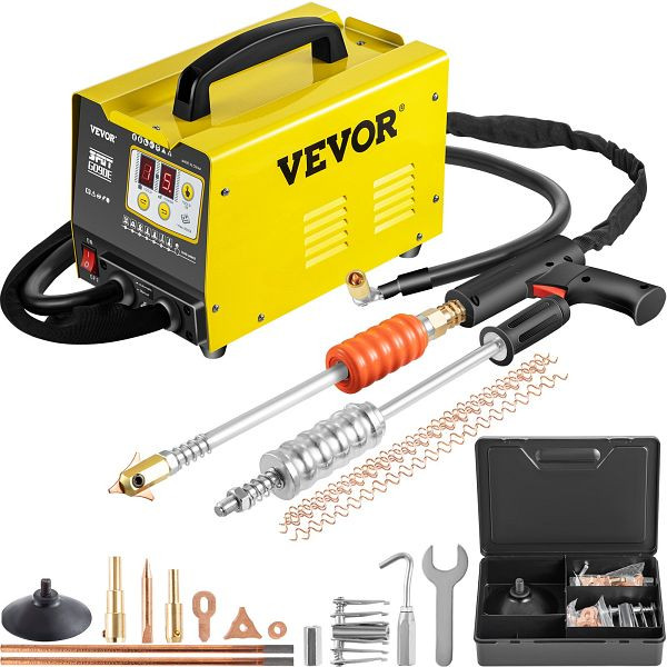 VEVOR Ausbeulspotter Spot Puller Motorhaube Dent Reparatur G90E 220V Schweißer Tür 20A AC1V 7V, BJXFJG90E3KW00001V2