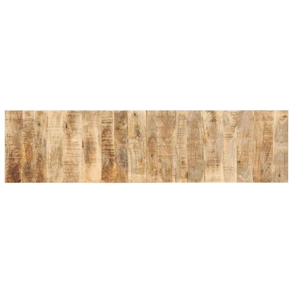 vidaXL Kopfteil 200 cm Massives Rohholz Mango, 4017515, 8721158412966