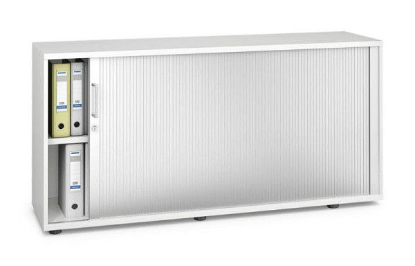 Deskin Rollladenschrank MULTI MODUL-PRO, Dekor weiß, B 1600 x H 780 x T 420 mm, 352361