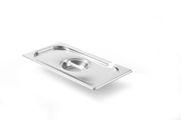 Hendi GN-Deckel mit Löffelaussparung, 325 mm, GN 1/3, 806944