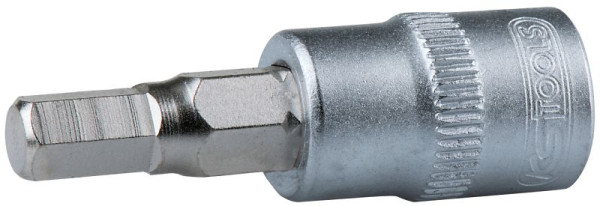 KS Tools 1/4" Bit-Stecknuss Innensechskant, 3mm, 911.1436