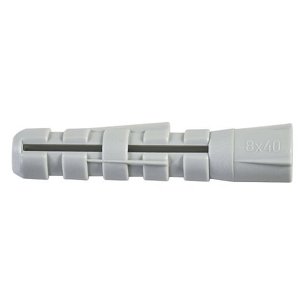 Haupa Durchsteckspreizdübel S6, Länge: 30 mm, VE: 100 Stück, 794002