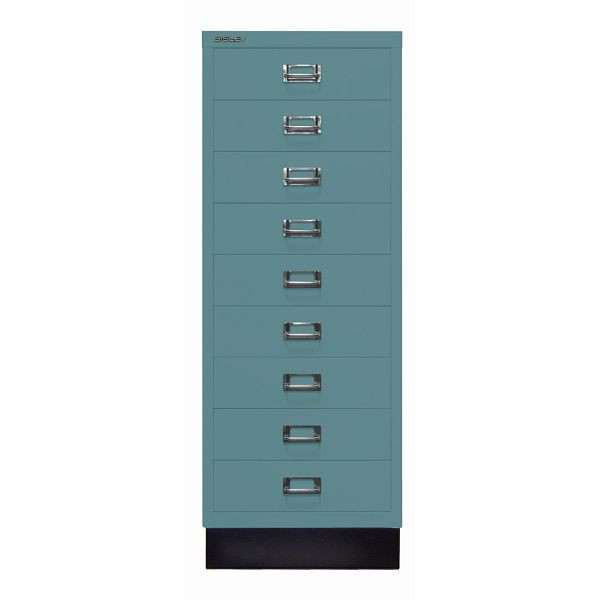 Bisley MultiDrawer™, Inkl. Sockel, DIN A3, 9 Schubladen, 674 doulton, L39A39S674