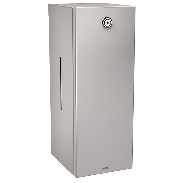 KWC Schaumseifenspender, Rodan, Edelstahl, 116x326x135 mm, Aufputz, 2000101222