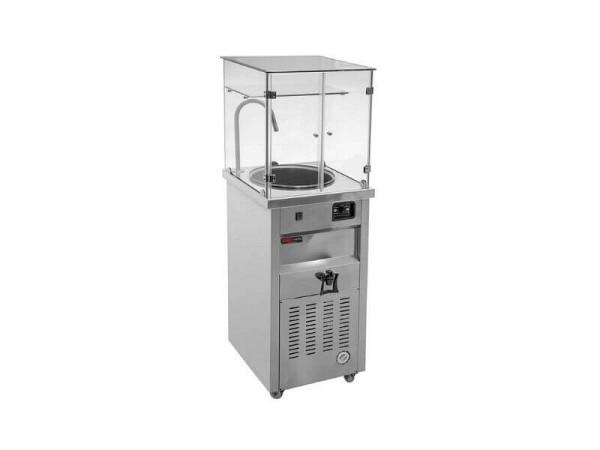 SGS Gastro Edelstahl Ayran Maschine, Getränkespender, Dispenser für Ayran, 40 Liter, AKM40