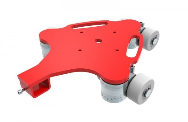 HTS ECO-Skate® ROTOflex Rotationsfahrwerk RN18, mit Gummibelag und NY-Rollen, 100180940