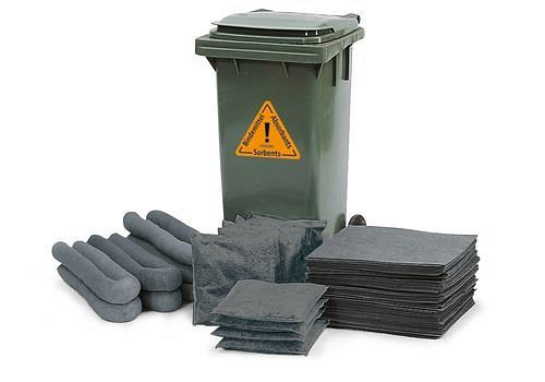 DENSORB Nachfüll-Set für Bindemittel im Rollcontainer, Ausführung "Universal", Aufnahme 272 Liter, 157371