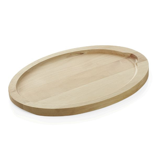 WAS Cast Iron 35 Ersatzuntersetzer für Servierpfanne 3522 240, Holz, 3522241