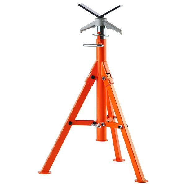 VEVOR Rollenständer 1134kg Tragfähigkeit Rollenbock #45 Stahl Höhenverstellbar von 690 bis 1320mm, ZXGDZCZJ2852R9DRBV0