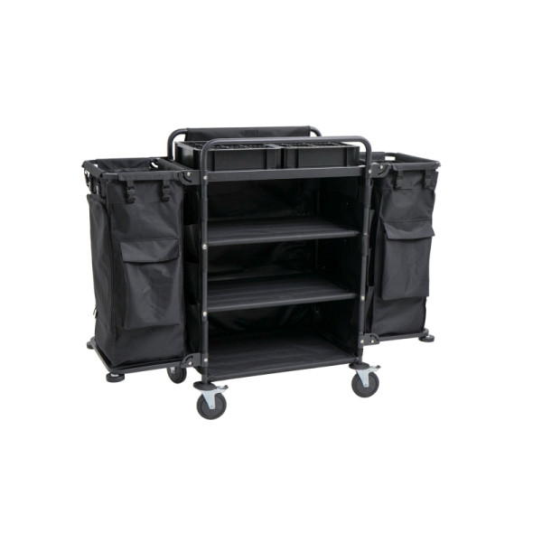 WAS Zimmerservicewagen, 150 x 55 x 110 cm, Stahl, Kunststoff, Nylon, 4464002