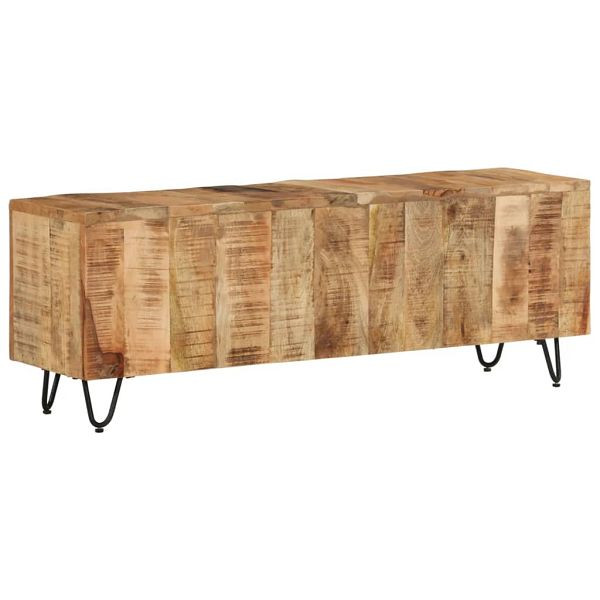 vidaXL TV-Schrank 110x30x40 cm Massivholz Mango, 337843