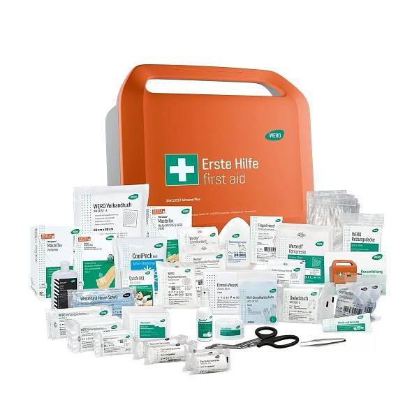 WERO Erste-Hilfe-Koffer Smart Case groß DIN 13157 Allround Plus, 206572