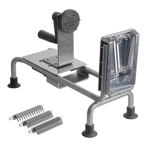 Bron-Coucke Gemüseschneider, Einfache Klinge (Girlanden) und 3 Messer (2 mm, 3 mm, 6 mm), 202020