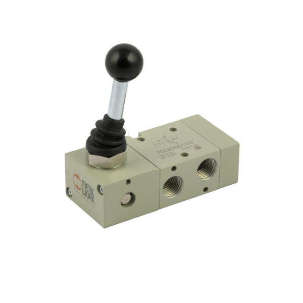 Metal Work 3/2-Wegeventil Tieftemperatur, man. 90° Hebel, monostabil, G 1/4, NC, 149906