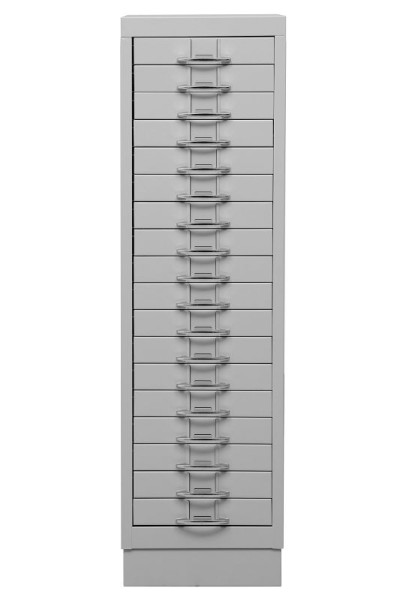 Gürkan Schubladenschrank, 40 x 30 x 105 cm, Lichtgrau, MDC/A4.18, 100499