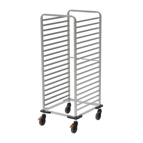 Rieber GN-Regalwagen 2/1 - Stoßecken, Höhe 1641 mm, 88040502