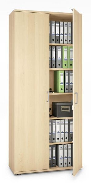 Deskin Flügeltürenschrank MULTI MODUL-PRO, Ahorndekor, B 1000 x H 2250 x T 420 mm, 351788