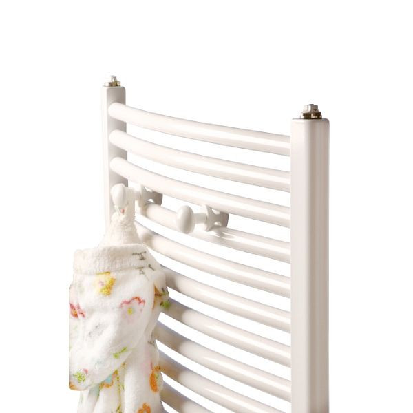 Ximax Heizkörper Zubehör Handtuchknopf Weiß, 0700201, 9006547002010