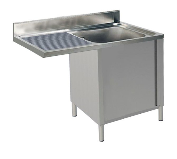 KBS Spülcenter mit Unterschrank und für Spülmaschinen, 1 Becken rechts, 120x70x90cm, 92021101
