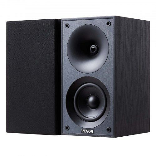 VEVOR Passive Regallautsprecher Paar 300W Stereo-Audio-Lautsprecher 70Hz–20kHz 150x189x280 mm, WYSJYX4INCHYNJ3NC001V0