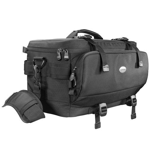 Mantona Fototasche New York, Produktfarbe: Schwarz, 1018887, 4250234588874